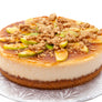 9" Apple Crunch Butterscotch Drip Cheesecake - Bunner's Bakeshop
