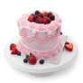 6" Spring Berry Heart Cake