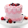 6" Spring Berry Heart Cake