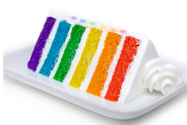 6" Rainbow Cake - Bunner's Bakeshop