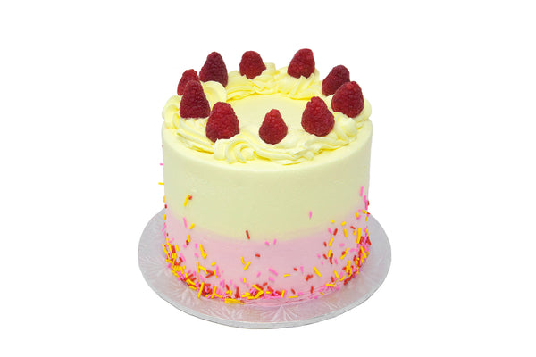 Lemon Raspberry Cake - Bunner's Bakeshop