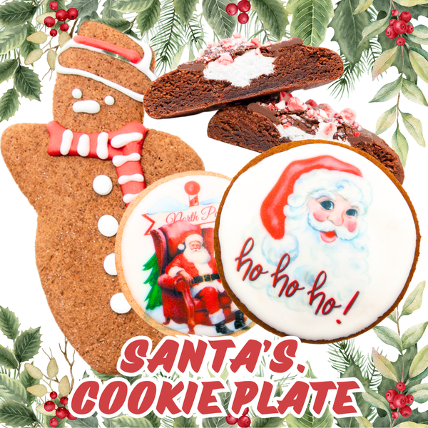 Santa's Cookie Plate