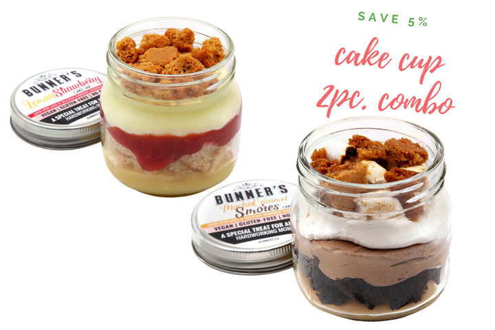 Cake Jar 2 pc Mother's Day Pack - Bunner's Bakeshop