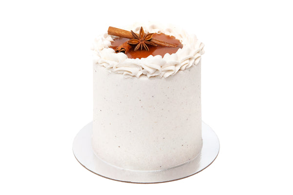 4" Caramel Drip Mulled Apple Mini Cake - Bunner's Bakeshop