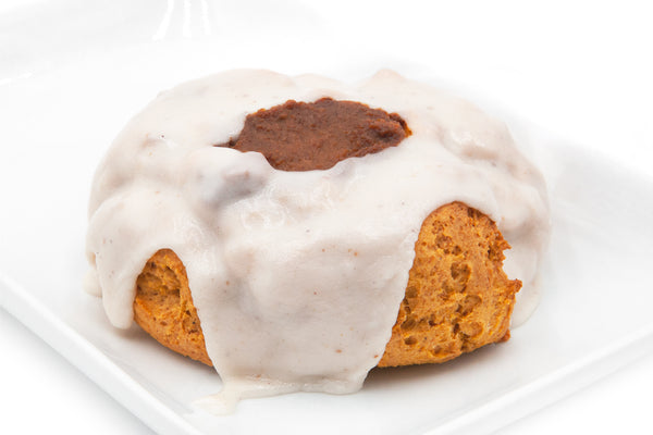 Pumpkin Spice Maple Glaze Scone - Bunner's Bakeshop