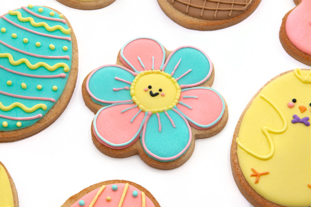 Decorated Easter Sugar Cookies