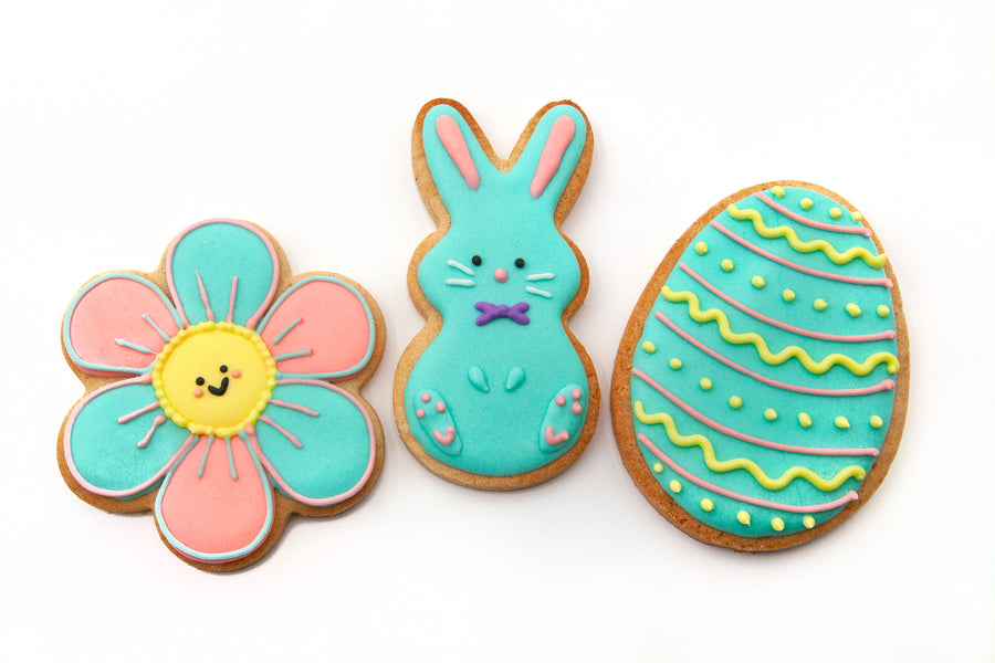 Decorated Easter Sugar Cookies