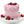 6" Spring Berry Heart Cake