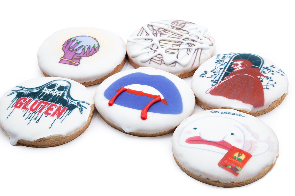 Treat or Trick, Scary Halloween Cookies - Bunner's Bakeshop