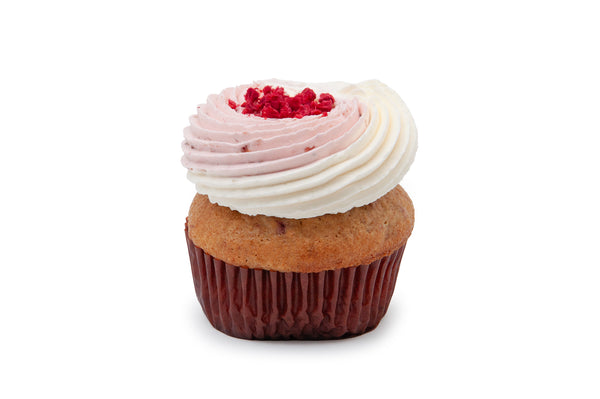 Raspberry Parfait Cupcake