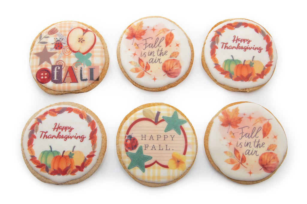 Fall Sugar Cookies