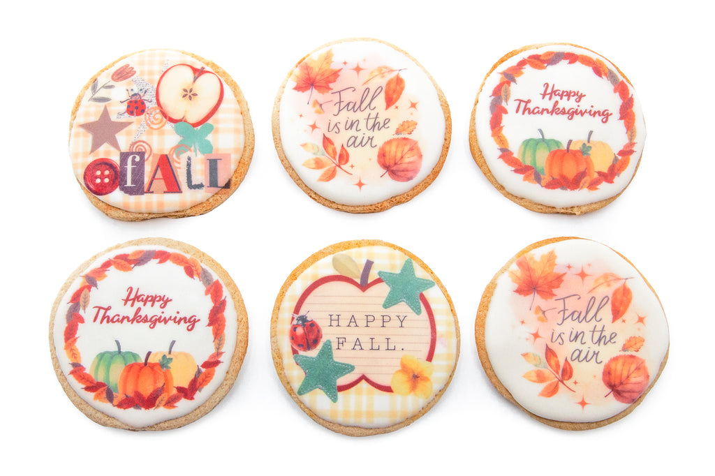 Fall Sugar Cookies