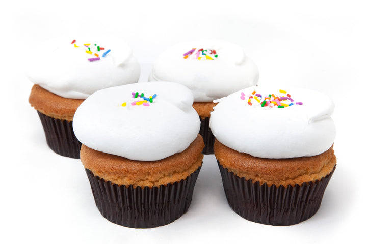 Vanilla Sprinkles Cupcake - Bunner's Bakeshop