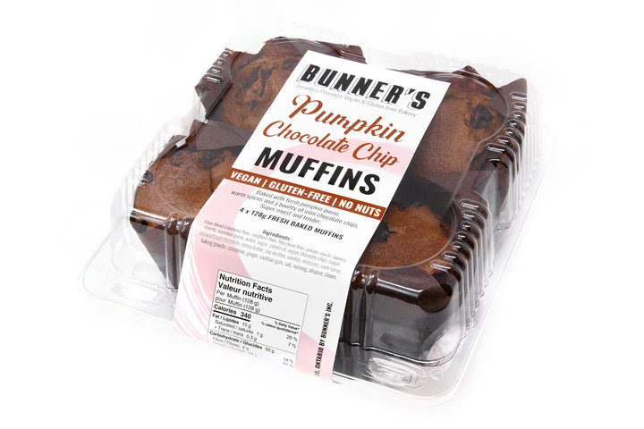 Pumpkin Chocolate Chip Muffin - Bunner's Bakeshop