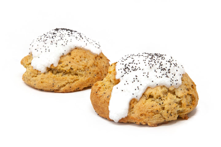 Lemon Poppyseed Scone - Bunner's Bakeshop