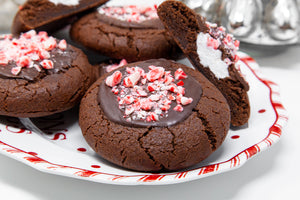 Santa Baby Peppermint Patty Cookie - Bunner's Bakeshop