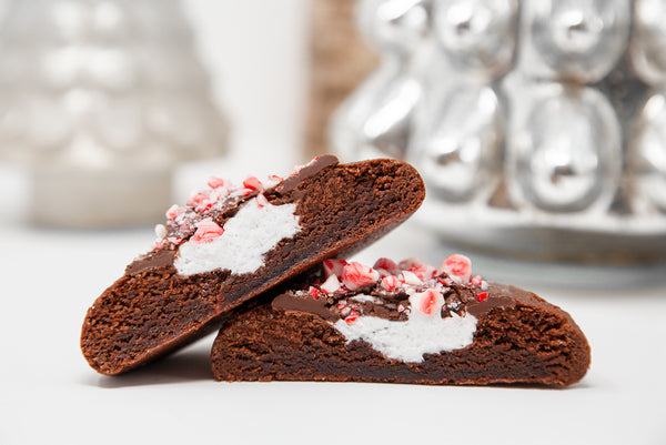 Santa Baby Peppermint Patty Cookie - Bunner's Bakeshop