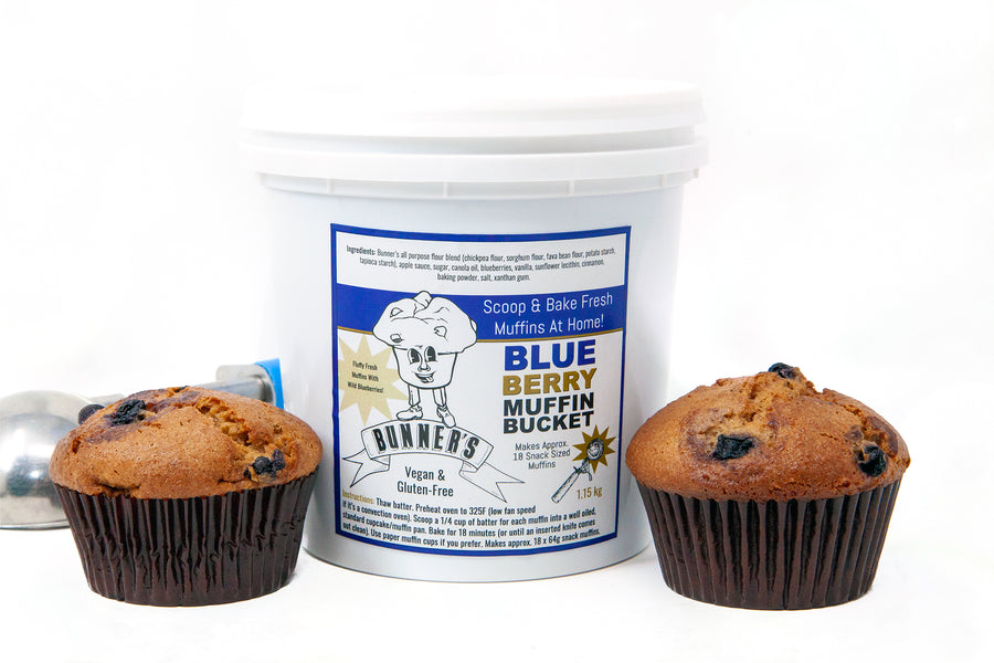Blueberry Muffin Bucket - Bunner's Bakeshop