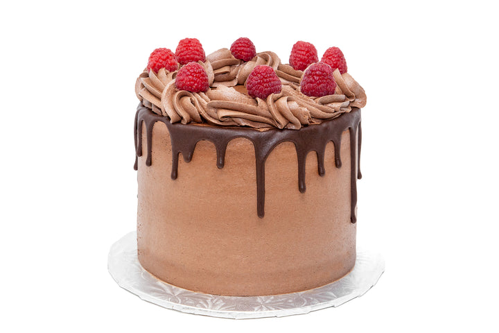 Chocolate Raspberry Cake - Bunner's Bakeshop