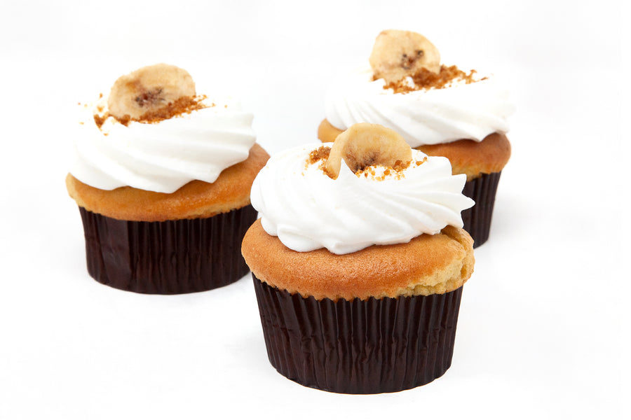 Banana Cream Pie Cupcake - Bunner's Bakeshop