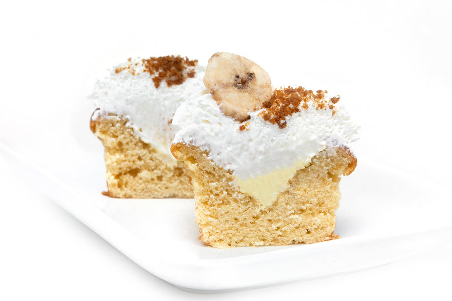 Banana Cream Pie Cupcake - Bunner's Bakeshop