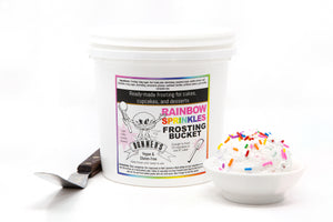 Rainbow Sprinkles Frosting - Bunner's Bakeshop