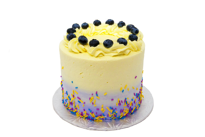 Lemon Blueberry Cake - Bunner's Bakeshop