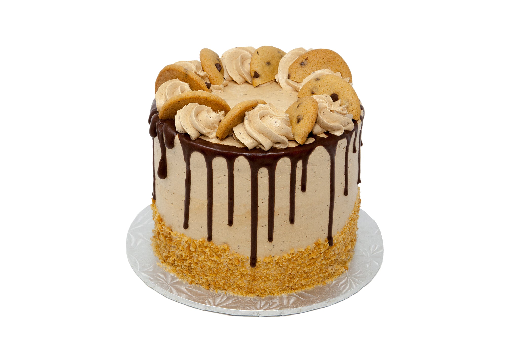 Mocha Cream Crunch Cake – Piece of Cake