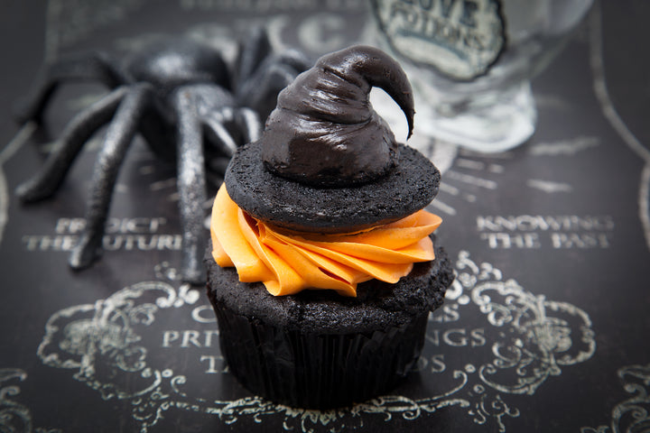 Witch's Hat Cupcake - Bunner's Bakeshop