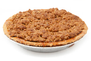Apple Butterscotch Crumble Pie (9" Round & Deep Dish - SOY FREE) - Bunner's Bakeshop