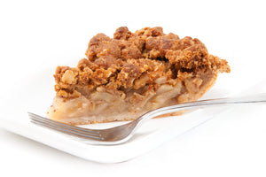 Apple Butterscotch Crumble Pie (9" Round & Deep Dish - SOY FREE) - Bunner's Bakeshop