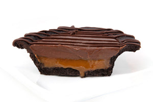 4" Bourbon Caramel & Chocolate Tart - Bunner's Bakeshop