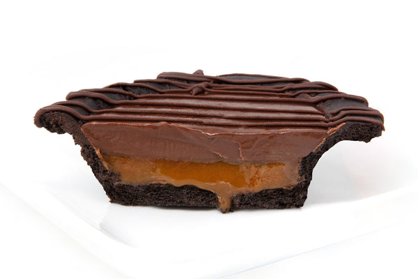 4" Bourbon Caramel & Chocolate Tart - Bunner's Bakeshop