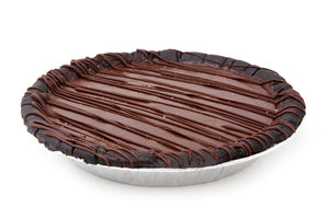 9" Chocolate & Bourbon Caramel Pie - Bunner's Bakeshop