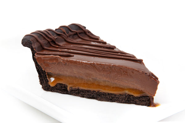 9" Chocolate & Bourbon Caramel Pie - Bunner's Bakeshop
